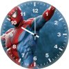 spiderman comic book character mz wall clock