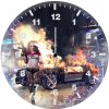 harley quinn gotham city 1z wall clock