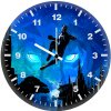 black panther marvel cinematic universe artwork s5 wall clock
