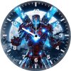 iron man moonlight strike oy wall clock