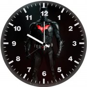 batman beyond concept art ps wall clock