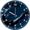 miles up h6 wall clock