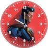 superman minimalism 42 wall clock