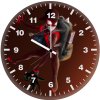 spiderman saving cat yy wall clock