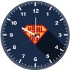 superman calligraphy hd wall clock
