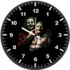 joaquin phoenix and jared leto as joker j6 wall clock