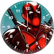 art of deadpool new yp wall clock