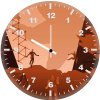 heroes defeating thanos in avengers infinity war zg wall clock