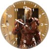 iron man selfie time dy wall clock