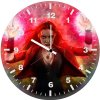 scarlet witch drawing nc wall clock