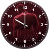 daredevil oilpaint x1 wall clock