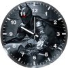 the batman on bike 6n wall clock