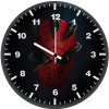 spiderman x venom bs wall clock