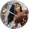 wonder woman artworks ul wall clock