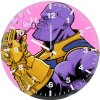 thanos blowing bubbles uh wall clock