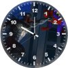 venom and spiderman artwork tv wall clock