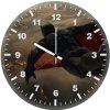 batman in sky plane ow wall clock