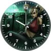 harley quinn artwork i7 wall clock