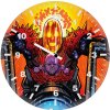 baby thanos and ghost rider 6h wall clock