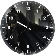 batman dreams in darkness 4d wall clock