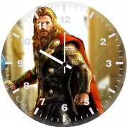 avengers age of ultron thor artwork b6 wall clock