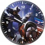 batman fightingyp wall clock