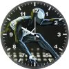 black spiderman art c0 wall clock