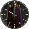 joker with gun poster 2q wall clock