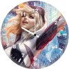 spider gwen art 8s wall clock