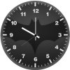 the batman logo 0n wall clock