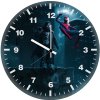 the punisher x spiderman strikes z1 wall clock