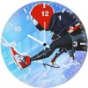 miles morales jumping 91 wall clock