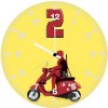 deadpool 2 scooter poster jy wall clock