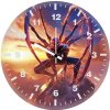 spiderman sleek and futuristic hero t8 wall clock