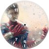iron spider art 7o wall clock