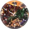 iron hulkbuster vs hulk 6x wall clock