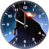 superman never give up bb wall clock