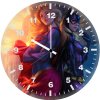 supergirl and batgirl team up 0w wall clock