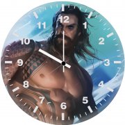 aquaman artwork new n2 wall clock
