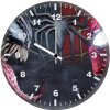 spiderman and venom af wall clock