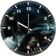 batman kills superman 26 wall clock