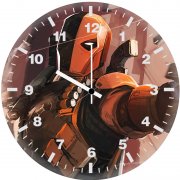 deathstroke artwork l9 wall clock