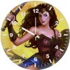 the wonder woman j7 wall clock
