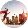 kid supergirl w4 wall clock