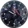 venom artwork danger lc wall clock
