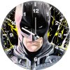batman color paint art jm wall clock