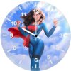 supergirl miles ahead c7 wall clock