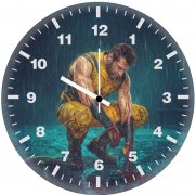wolverine rainy fury wolverine dz wall clock