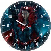 ruby rose batwoman zt wall clock