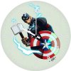 captain america showdown rk wall clock